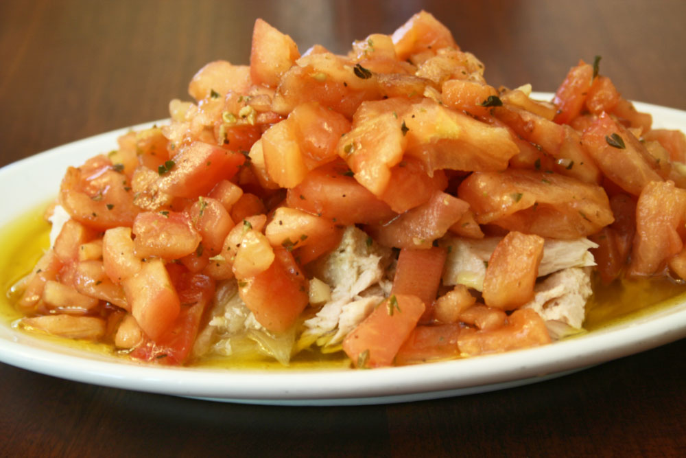 Todo el sabor en nuestra ensalada de tomate