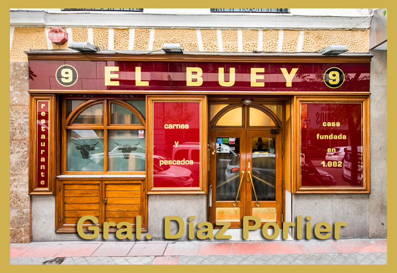 Restaurante El Buey General Díaz Porlier