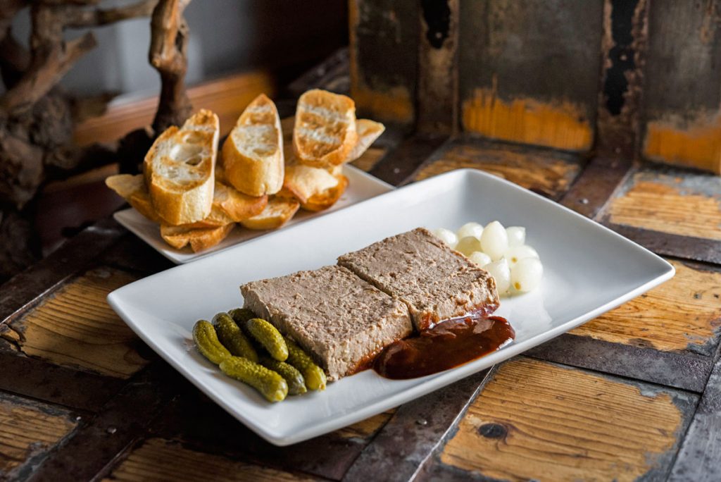 Paté casero en Restaurante El Buey Madrid