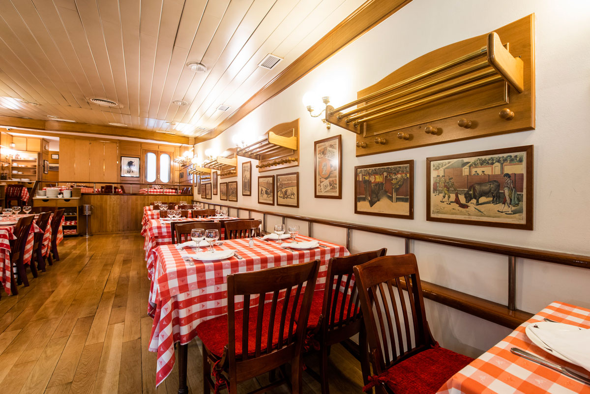 Panorámica Comedor Restaurante el Buey General Díaz Porlier